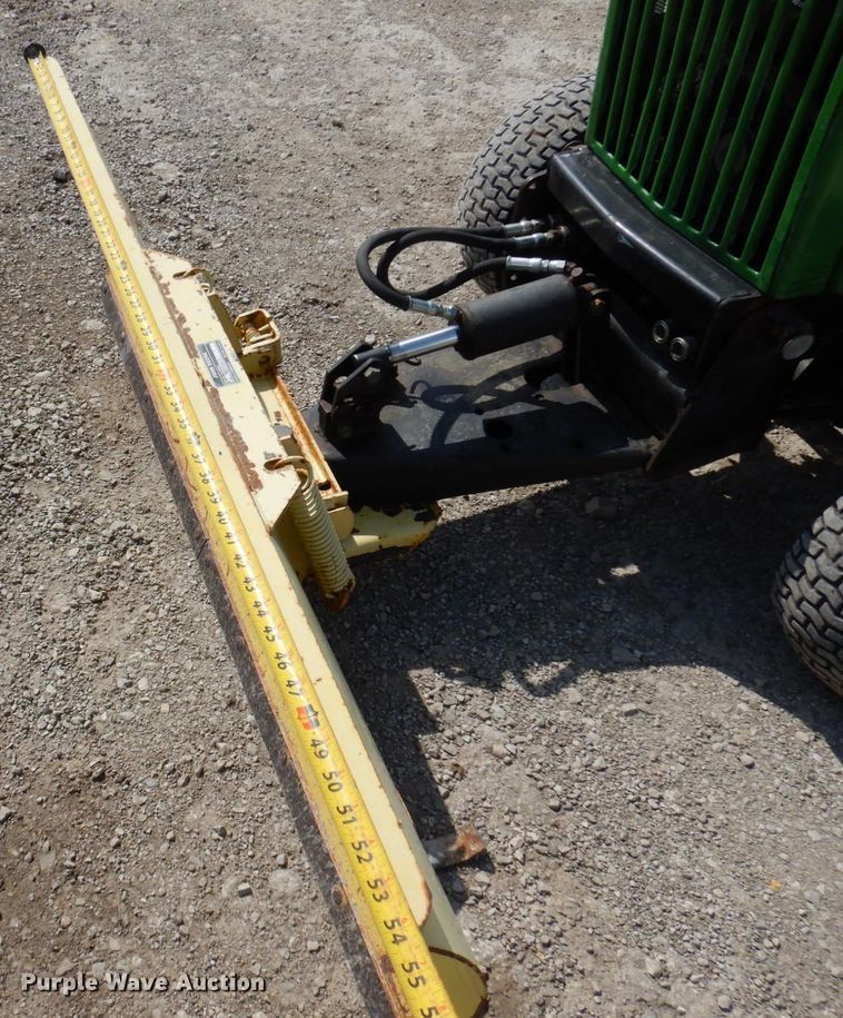 image for item MU9593 John Deere 322  lawn mower