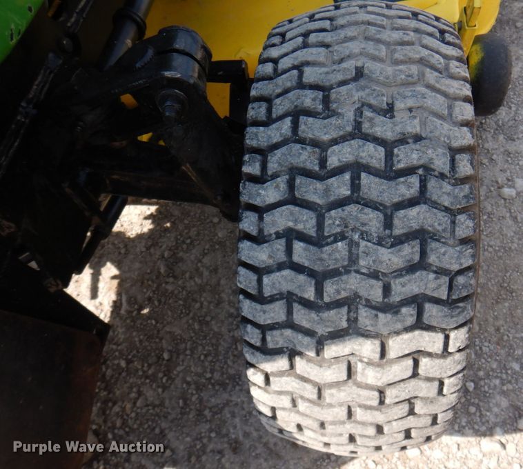 image for item MU9593 John Deere 322  lawn mower