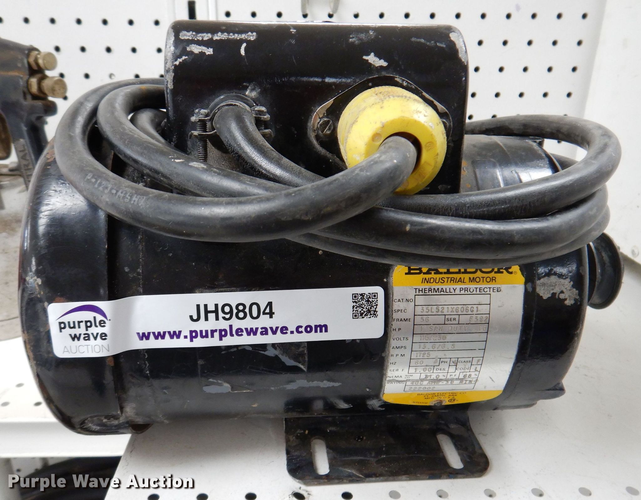 Baldor electric motor in Windsor Heights, IA Item JH9804 sold