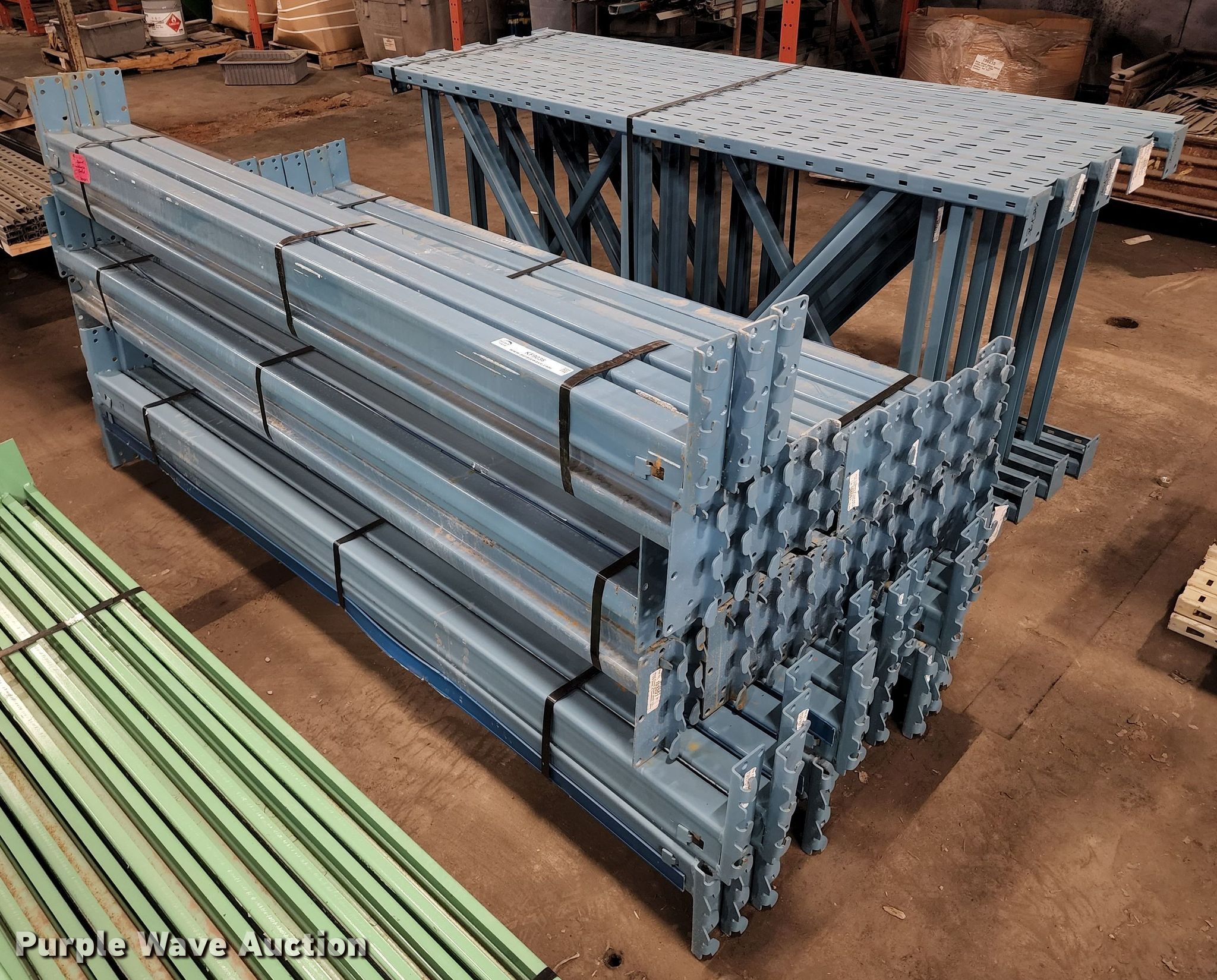 Penco pallet racking in Kansas City, MO Item KF9038 sold Purple Wave
