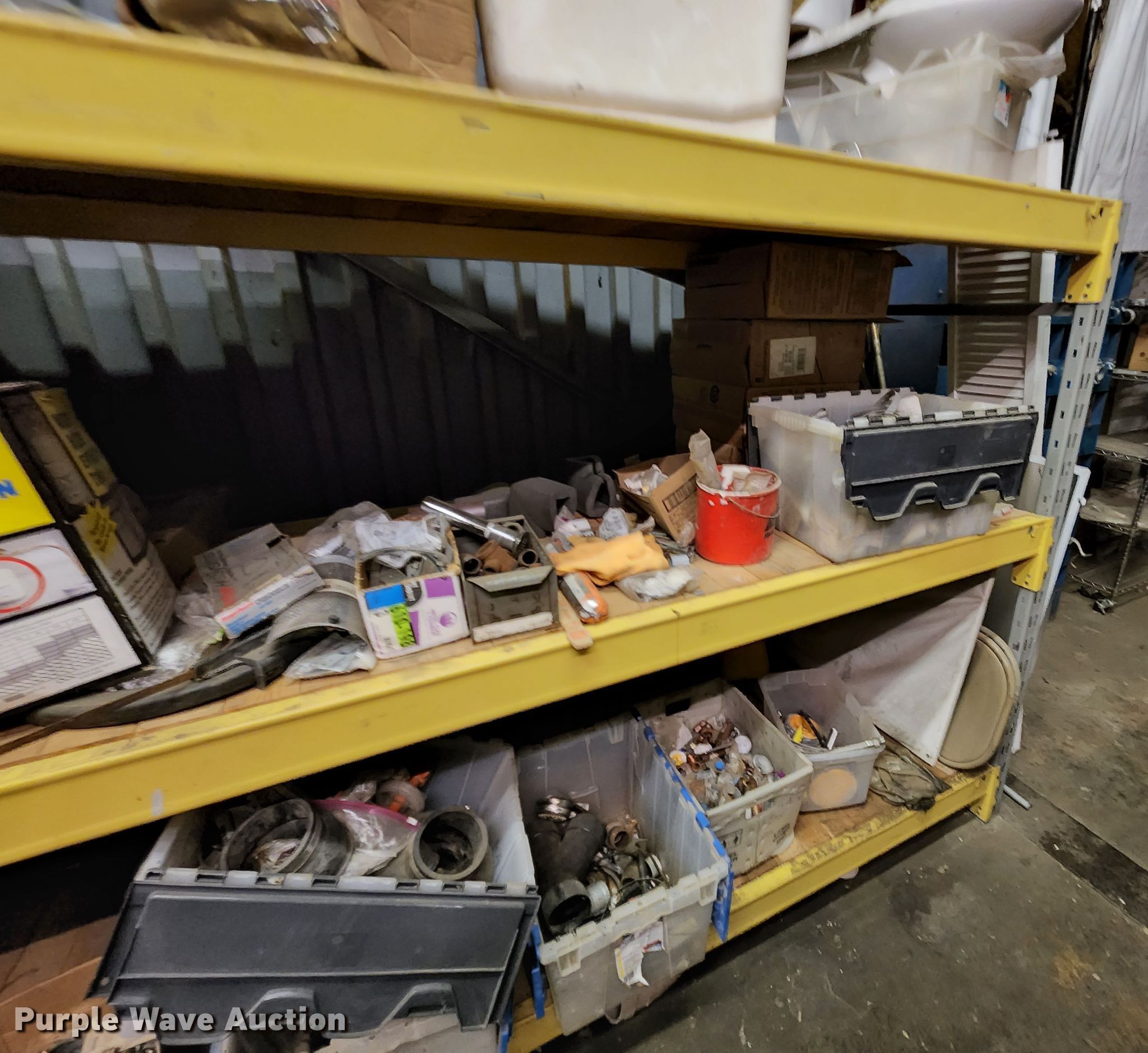 Pallet racking in Kansas City, MO Item KF9108 sold Purple Wave