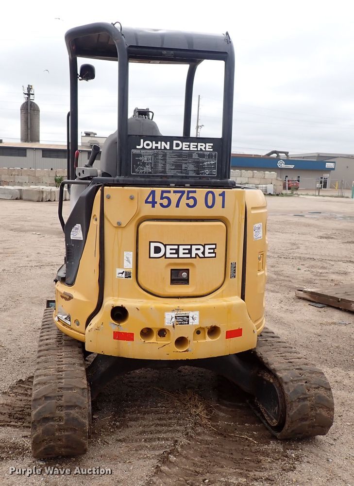 image for item DI1971 2014 John Deere 35G  mini excavator