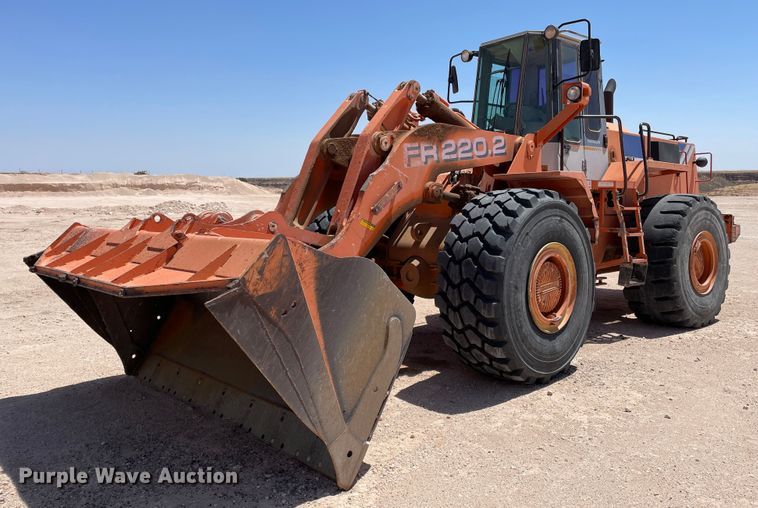 image for item DJ5123 1996 Fiat-Allis FR220.2  wheel loader