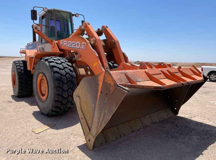 image for item DJ5123 1996 Fiat-Allis FR220.2  wheel loader