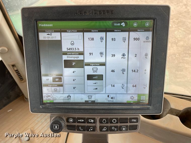 image for item DJ5128 2016 John Deere 9570R Scraper Special  4WD tractor