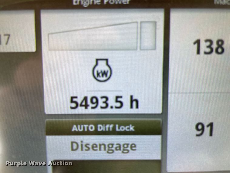 image for item DJ5128 2016 John Deere 9570R Scraper Special  4WD tractor