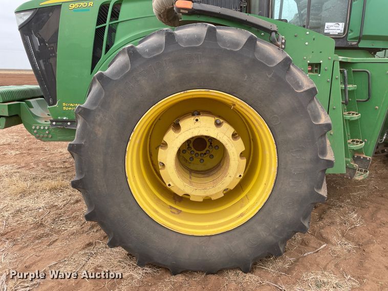 image for item DJ5128 2016 John Deere 9570R Scraper Special  4WD tractor