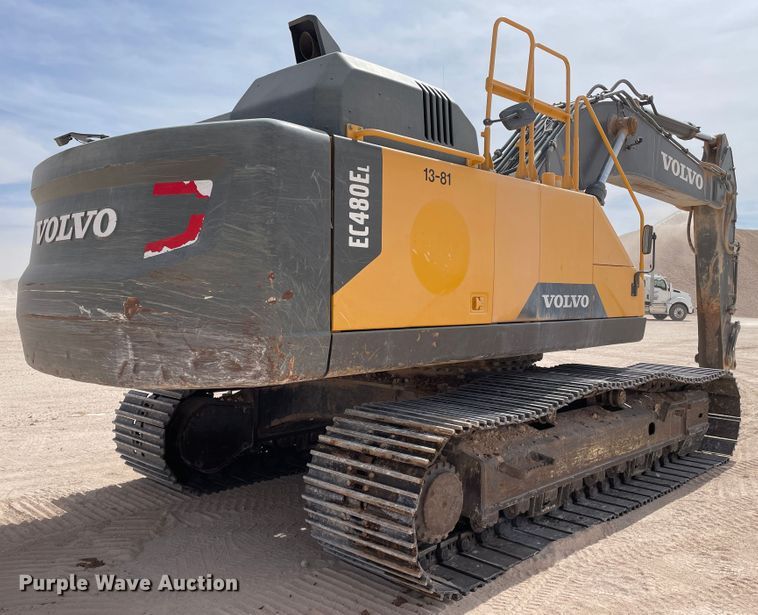 image for item DJ5141 2015 Volvo EC480EL  excavator