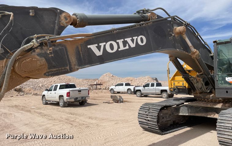 image for item DJ5141 2015 Volvo EC480EL  excavator