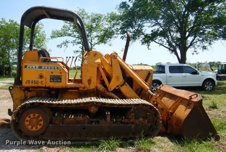 image for item DK0935 1979 John Deere 450C  track loader