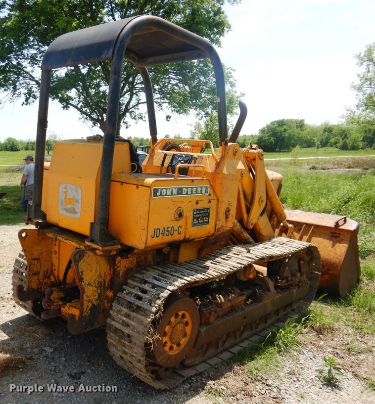 image for item DK0935 1979 John Deere 450C  track loader