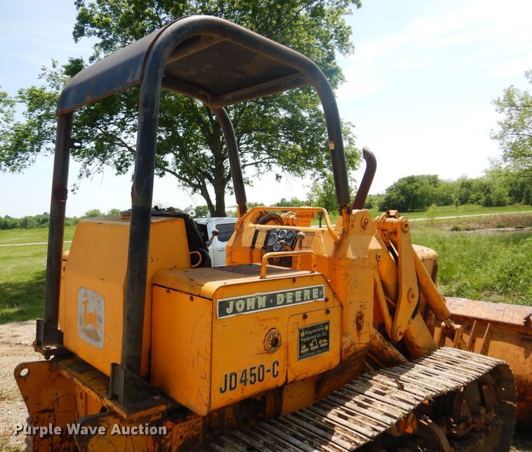 image for item DK0935 1979 John Deere 450C  track loader