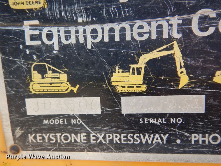 image for item DK0935 1979 John Deere 450C  track loader