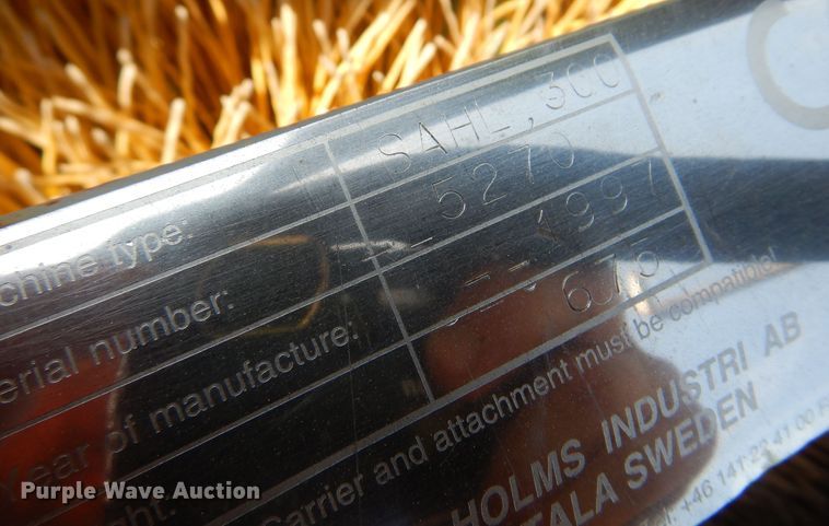 image for item DK0937 1997 Holms SAHL300  10' W broom