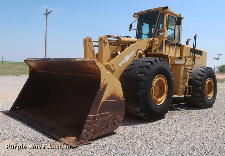 image for item DK3701 1993 Kawasaki 90ZIII  wheel loader