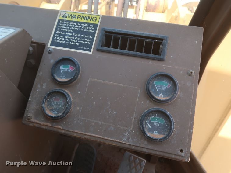 image for item DK3701 1993 Kawasaki 90ZIII  wheel loader