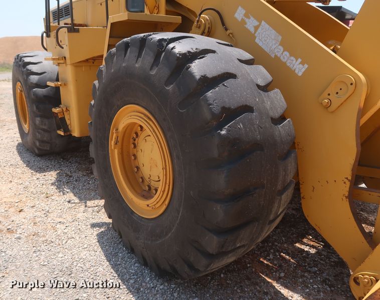 image for item DK3701 1993 Kawasaki 90ZIII  wheel loader