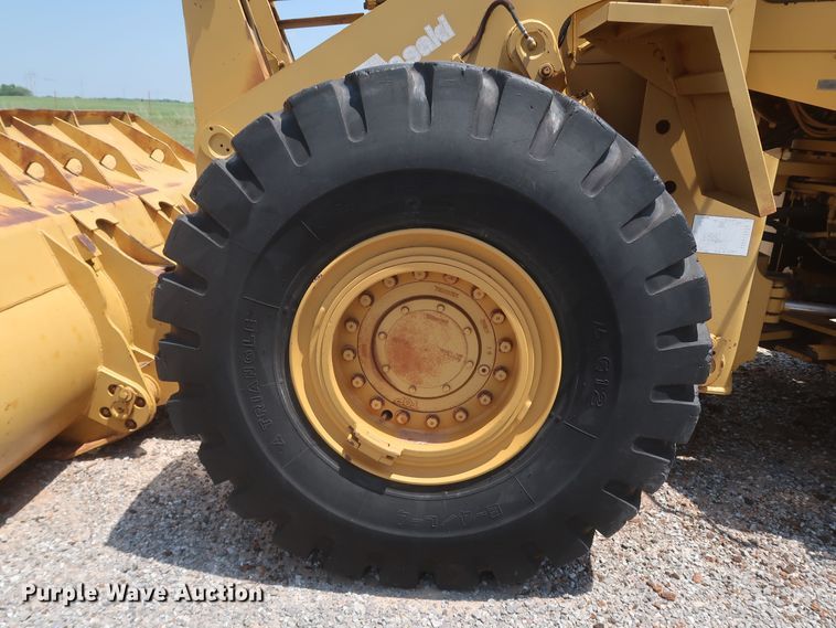 image for item DK3701 1993 Kawasaki 90ZIII  wheel loader