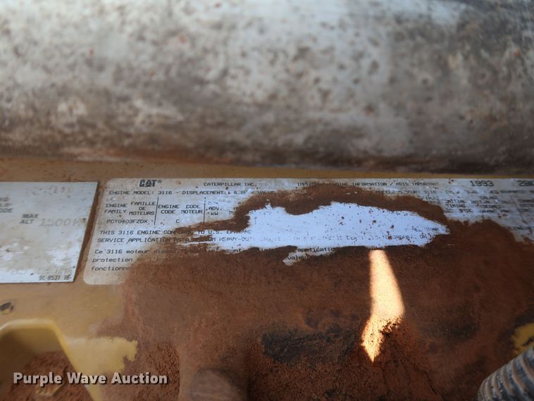 image for item DK3702 1994 Chevrolet Kodiak C6500  dump truck