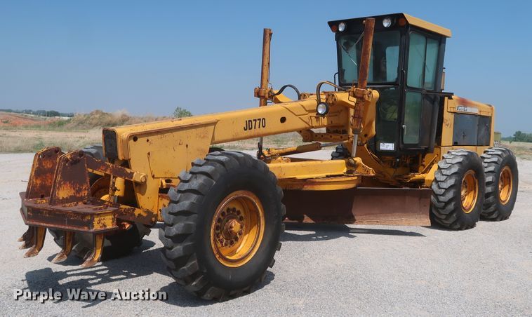 image for item DK3703 1978 John Deere 770  motor grader