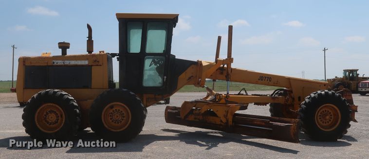 image for item DK3703 1978 John Deere 770  motor grader