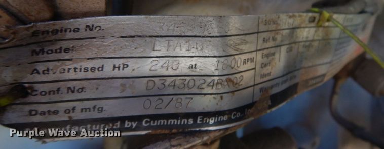 image for item DL4230 1986 International S2300  dump truck