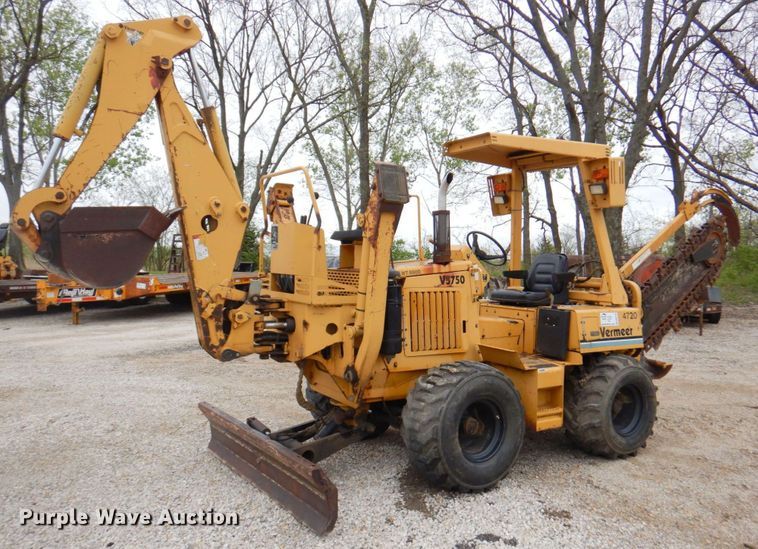 image for item DM6156 1999 Vermeer V5750  trencher