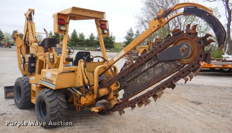 image for item DM6156 1999 Vermeer V5750  trencher