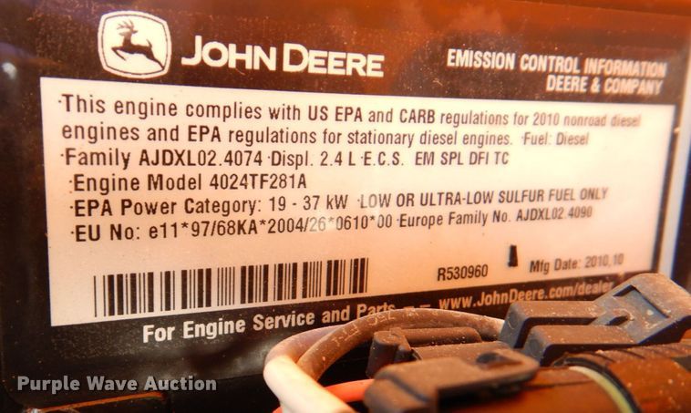 image for item DM6183 2010 Atlas Copco XAS 185  air compressor