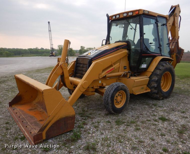 image for item DM7333 2004 Caterpillar 420D  backhoe