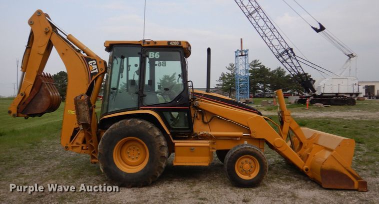 image for item DM7333 2004 Caterpillar 420D  backhoe