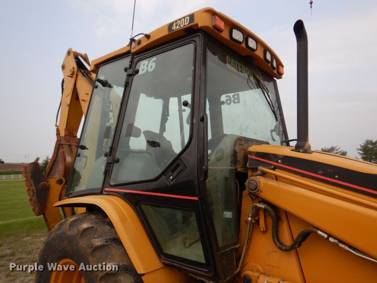 image for item DM7333 2004 Caterpillar 420D  backhoe