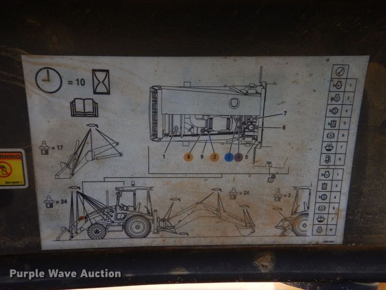 image for item DM7333 2004 Caterpillar 420D  backhoe