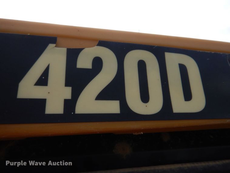 image for item DM7333 2004 Caterpillar 420D  backhoe