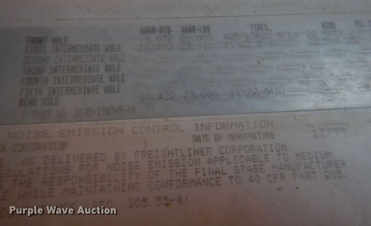 image for item DM7335 2000 Sterling  ready mix truck