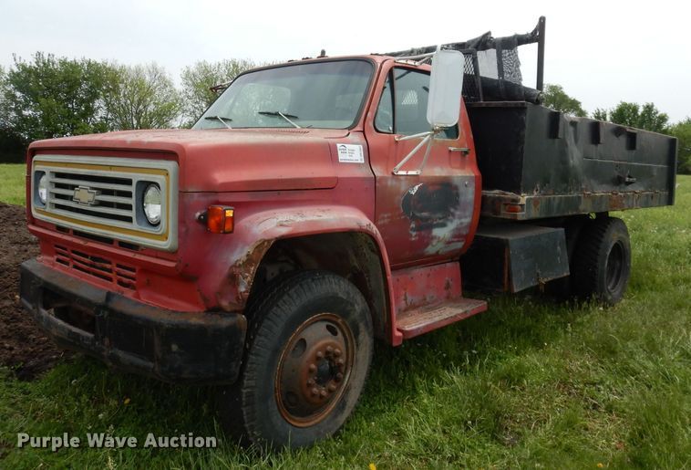 image for item DN1562 1976 Chevrolet C60  dump truck
