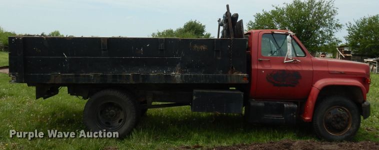 image for item DN1562 1976 Chevrolet C60  dump truck