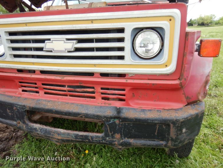 image for item DN1562 1976 Chevrolet C60  dump truck