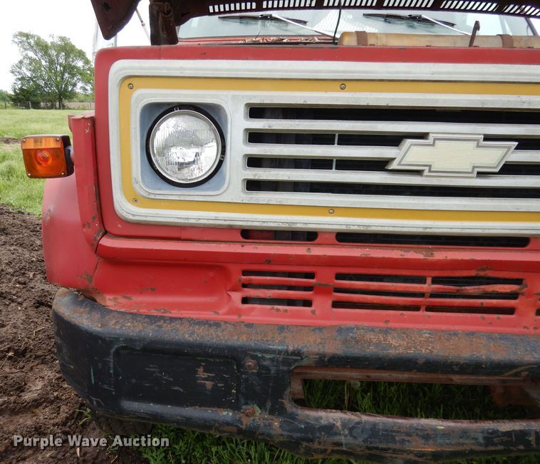 image for item DN1562 1976 Chevrolet C60  dump truck