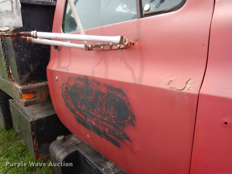 image for item DN1562 1976 Chevrolet C60  dump truck