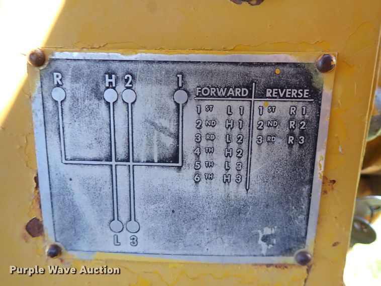 image for item DN6817 1971 Wabco 444  motor grader