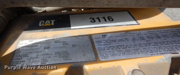 image for item DN7390 1995 GMC TopKick C6500  chipper truck