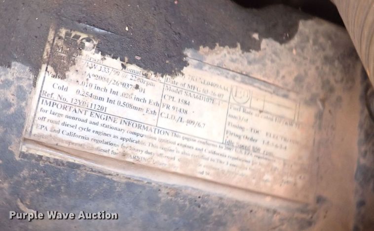 image for item DP4644 2007 Komatsu D51EX-22  dozer