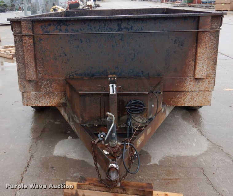 image for item DP5458 2001 Econoline  dump trailer
