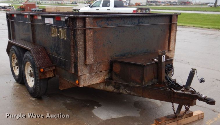 image for item DP5458 2001 Econoline  dump trailer