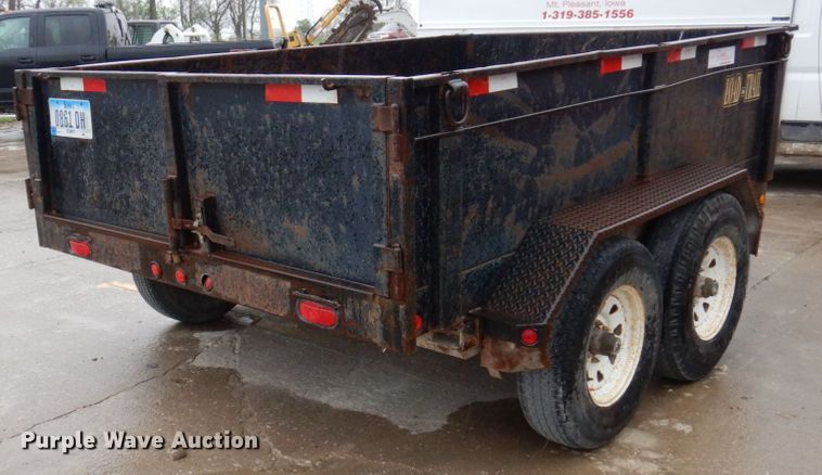 image for item DP5458 2001 Econoline  dump trailer