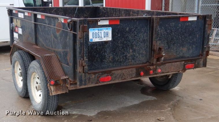 image for item DP5458 2001 Econoline  dump trailer