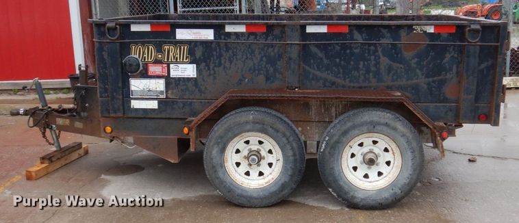image for item DP5458 2001 Econoline  dump trailer