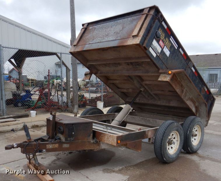 image for item DP5458 2001 Econoline  dump trailer
