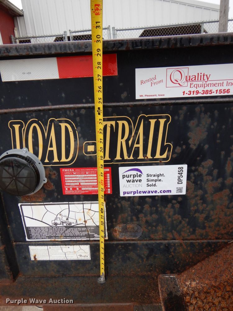 image for item DP5458 2001 Econoline  dump trailer